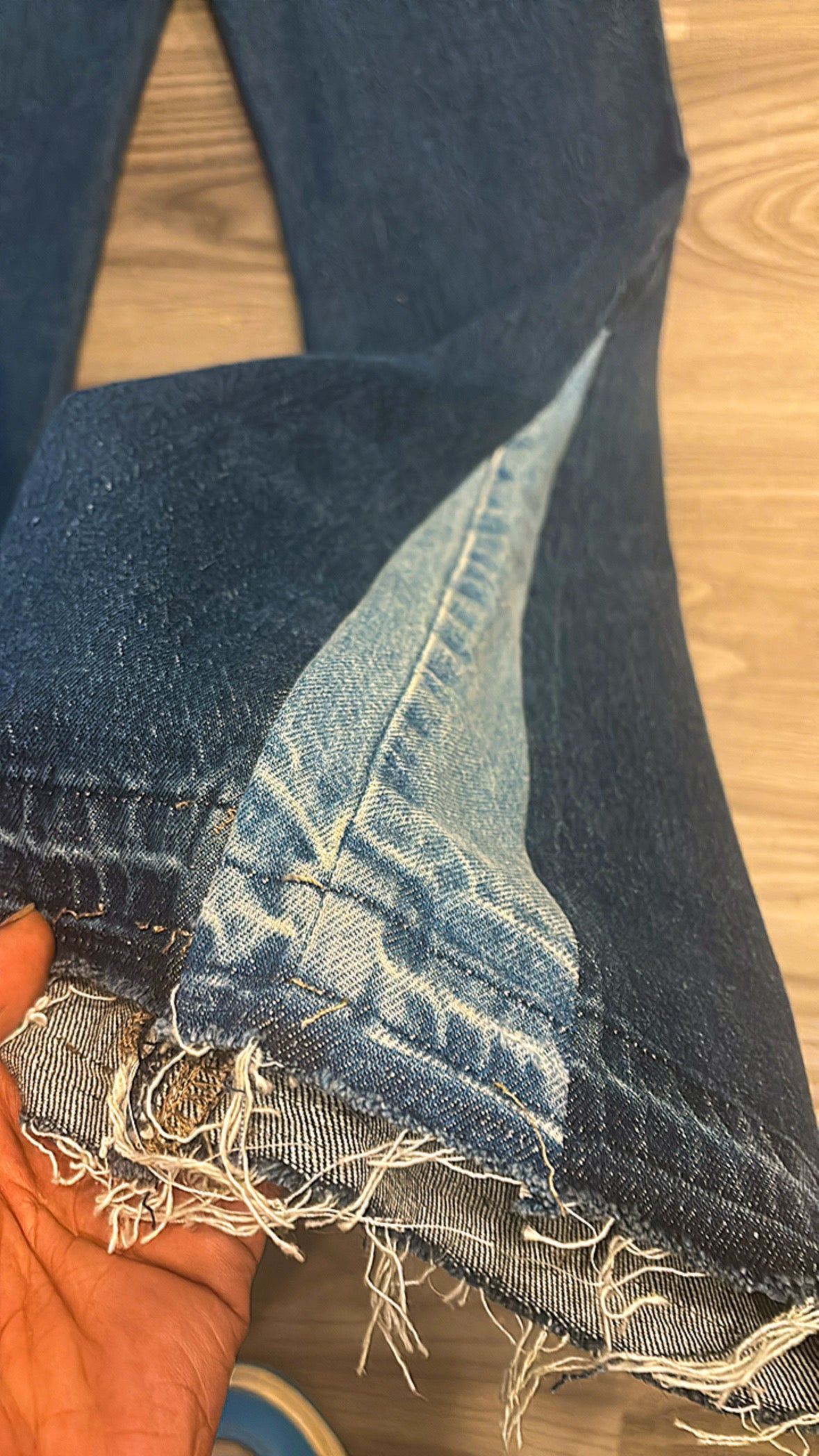 Patchwork Eclipse Flare Denim