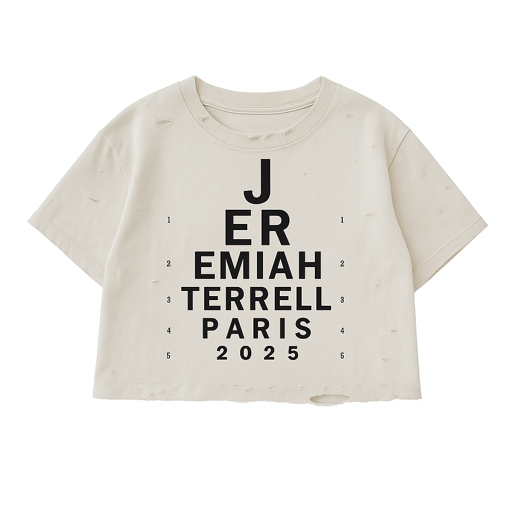 Visionary Tee – Jeremiah Terrell Paris 2025 Edition