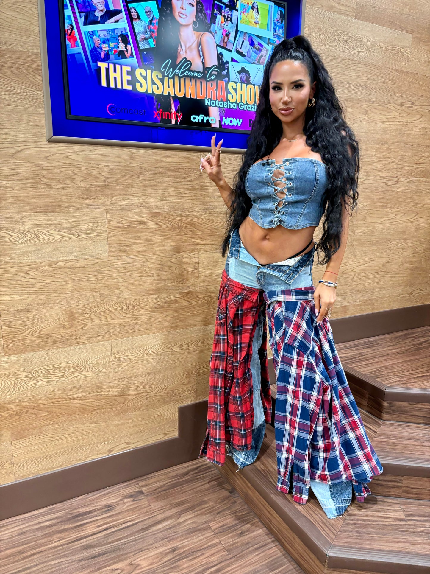 Women’s “ Running Around The Fucking Alley Jeans