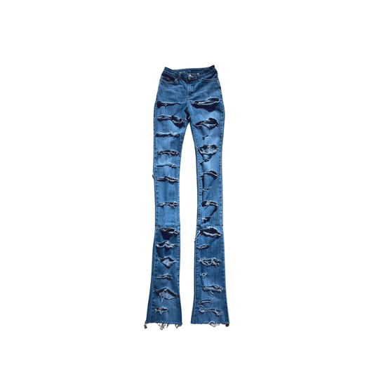 Women Super Stacks Jeans