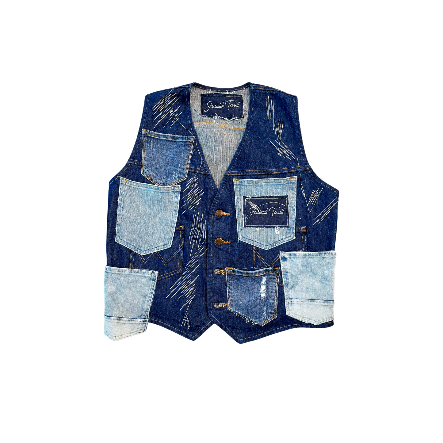 Maison Indigo Vest