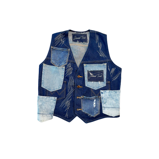 Maison Indigo Vest